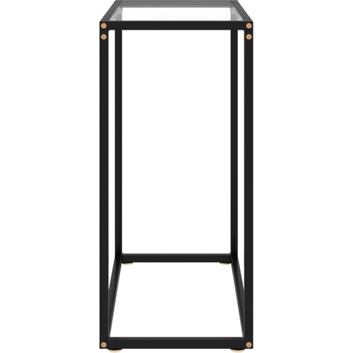  Konzolni stol prozirni 60 x 35 x 75 cm od kaljenog stakla Slike