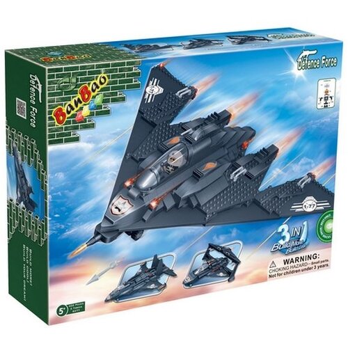 Banbao Kocke Avion, 3u1, 402 komada Slike