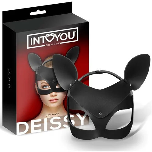 INTOYOU Deissy Cat Mask Adjustable Black