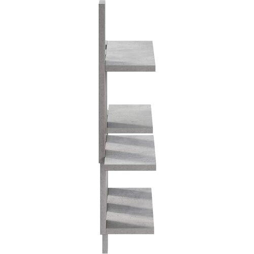  Polica na zidu Betonska siva 85 x 13,5 x 73,5 cm Slike