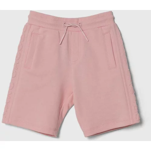 Marc Jacobs Dječje pamučne kratke hlače boja: ružičasta, bez uzorka