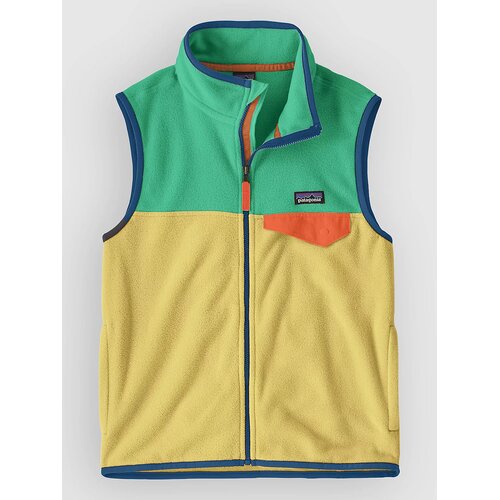 Patagonia Micro D Snap-T Kids Vest limestone yellow Cene