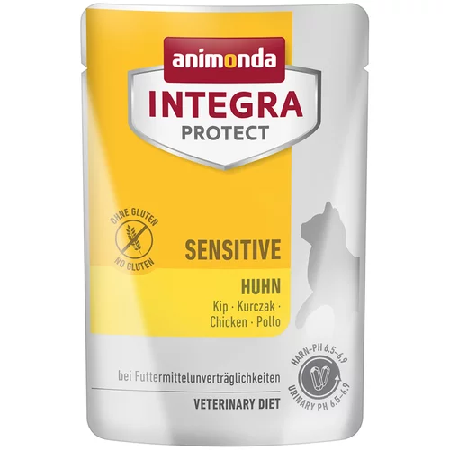 Animonda Varčno pakiranje Integra Protect Adult Sensitive 48 x 85 g - piščanec