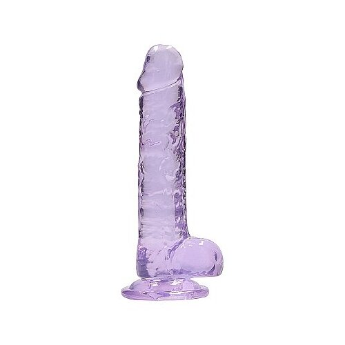 REALROCK Realistic Dildo with Balls 7&amp;quot; 17 cm Pink Slike