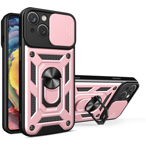  Hybrid Armor ovitek za iPhone 15, Rose Gold Cene