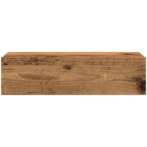  2-dijelni TV ormarić s LED svjetlima staro drvo 60x35x15,5 cm Slike