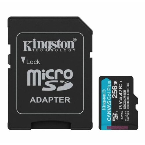 Kingston Micro SD 256B Canvas Go Plus SDCG4/256GB +adapter Slike