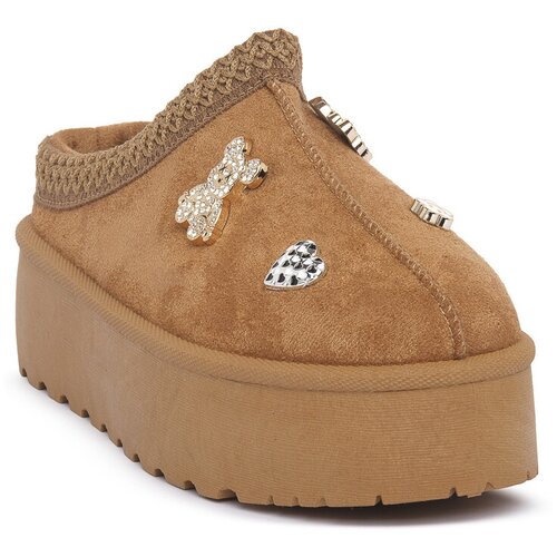 Laura Biagiotti Cokli CAMEL MICRO Bež Slike