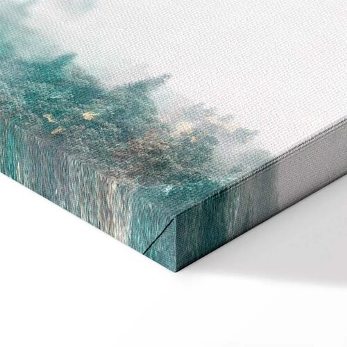  Slika - Turquoise Valley (1 Part) Narrow 150x50 Na talijanskom platnu Slike