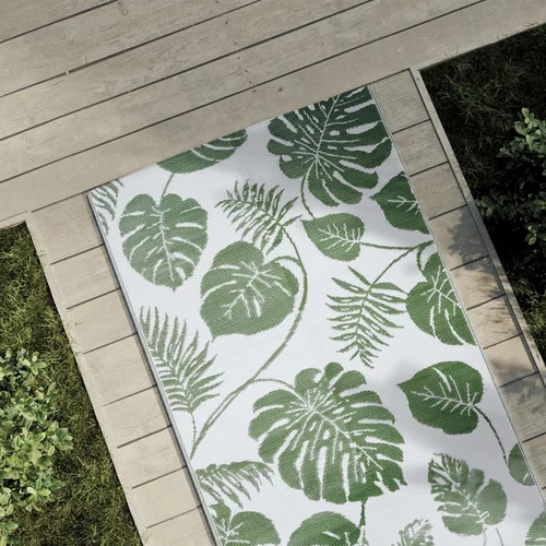 Vanjski tepih zeleni 80 x 250 cm PP