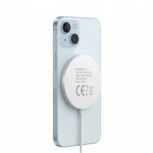 Oem Mayaxess, Polnilnik za iPhone 15 Magsafe magnetni 15W, Bela, (5000275891) Cene