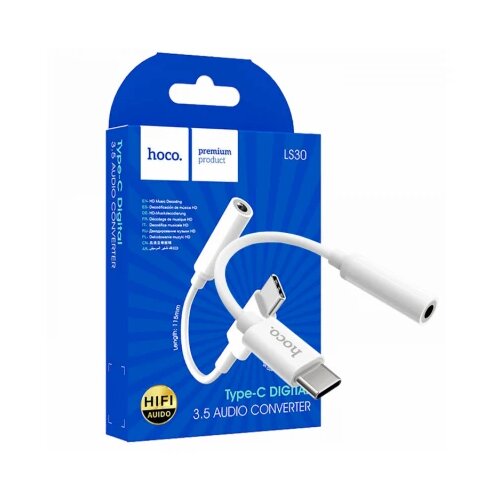 hoco. Adapter za slušalice, USB tip C na 3.5 mm - LS30 Cene