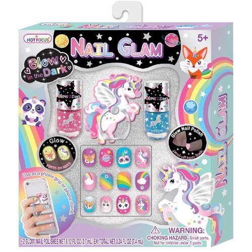 Hot Focus Set za nohte Glam 024GD Cene