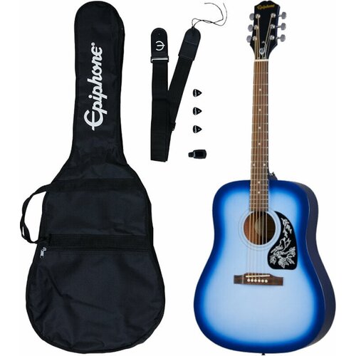 Epiphone Starling Acoustic Guitar Player Pack Starlight Blue Slike