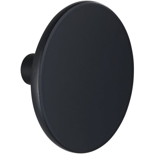 Wenko mat crna zidna kukica Melle, ⌀ 8 cm Slike