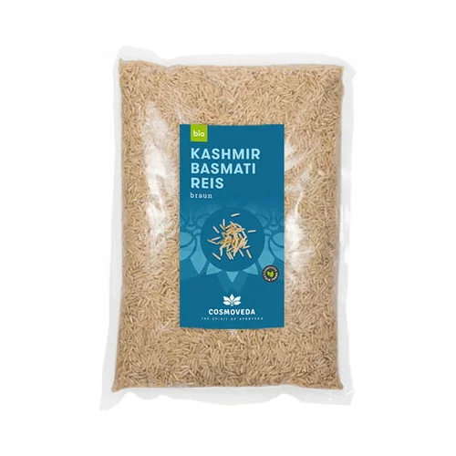 Cosmoveda Kashmir Basmati rjavi riž BIO - 1 kg