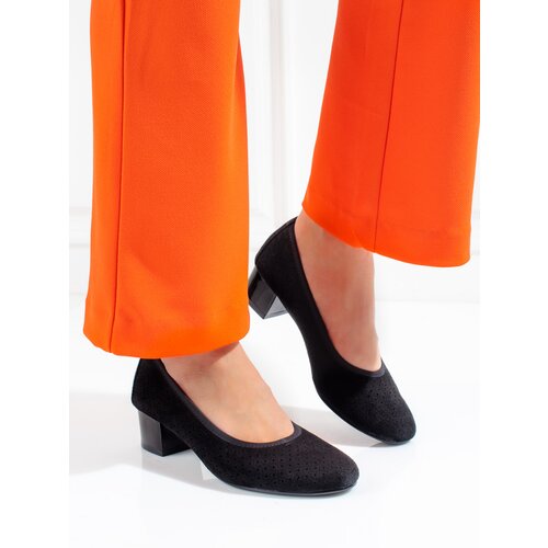 W. POTOCKI Openwork pumps black Potocki Slike