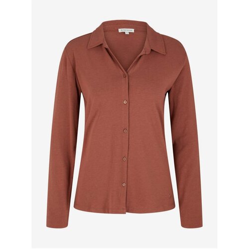 Tom Tailor Brown Women&amp;#039;s Shirt - Women Slike