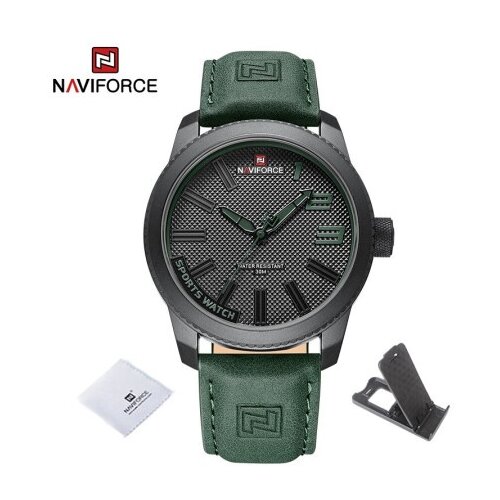 Naviforce muški ručni sat, kvarcni mehanizam, crno kućište, zeleni, nf9202 g/b ( AN3TSQ7QOV ) Cene