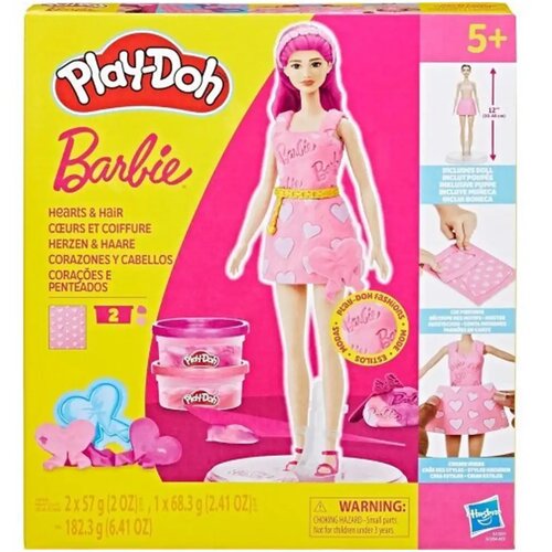 Hasbro Play-Doh: Barbie srca i kruna za kosu set s lutkom - Cijene