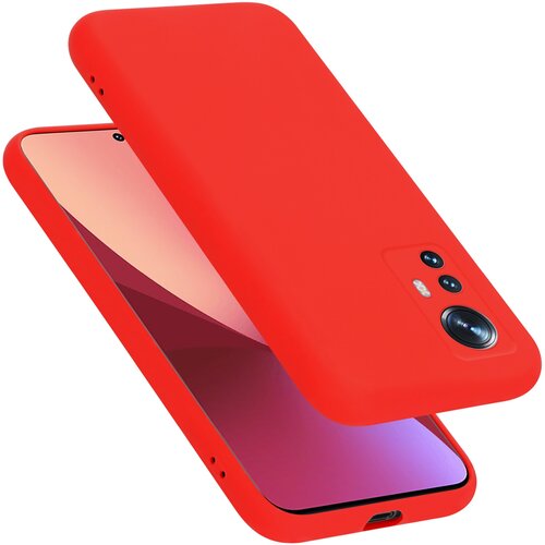Cadorabo Ohi&scaron;je, združljiv s Xiaomi v tekoči rdeči barvi - za&scaron;čitni pokrov iz fleksibilnega silikona TPU, (20695096) Cene