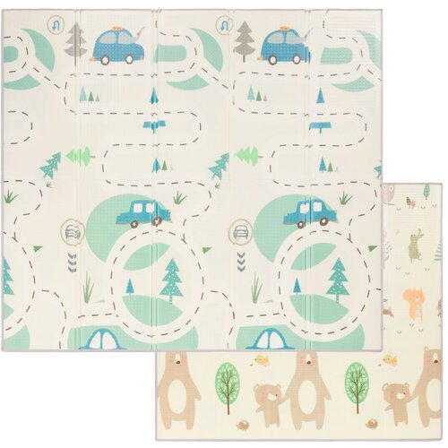 Fillikid dvostrana podloga za igru Forest, 180x200 cm Slike