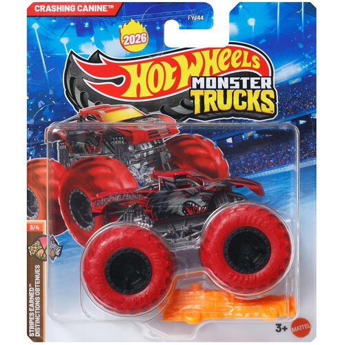 Mattel Hot Wheels Monster Trucks: Crashing Canine avtomobilček 1/64 &ndash; Cene