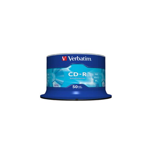  CD-R,VERBATIM, 700 MB,52X,spindle 50 kom EXTRA PRO.43351 Slike