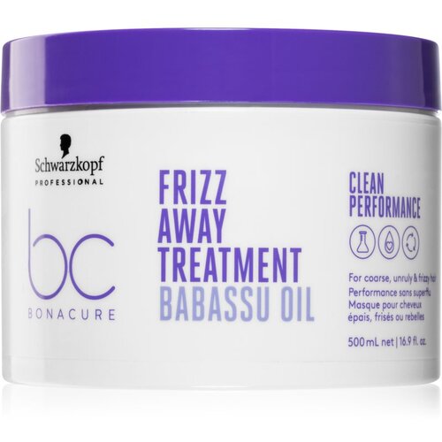 Schwarzkopf Bonacure Frizz Away Babassu Oil Treatment - 500 ml Slike