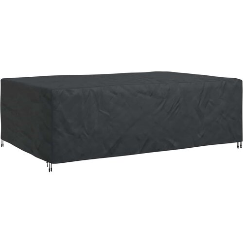 vidaXL Prevleka za pohi&scaron;tvo Enobarvno Črna 300 x 200 x 90 cm 420D, (5000146994) Cene