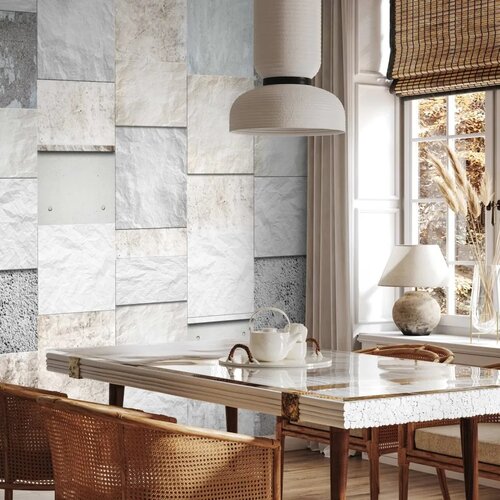  Tapeta - Stone triptych 50x1000 Premium Slike