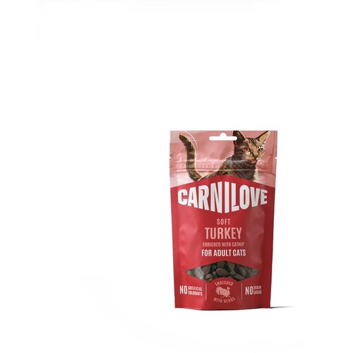 Carnilove Cat Soft mehki pribolj&scaron;ki, puran in mačja meta - 50 g Cene