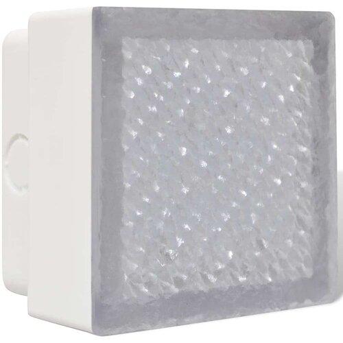 VidaXL LED Ugradbene Svjetiljke 6 kom 100x100x68 mm Slike