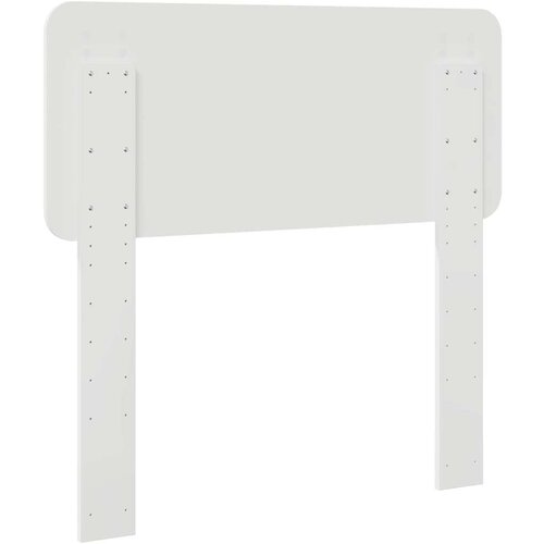 VidaXL uzglavlje s uzglavljem sjajno bijelo 90 cm konstruirano drvo Slike