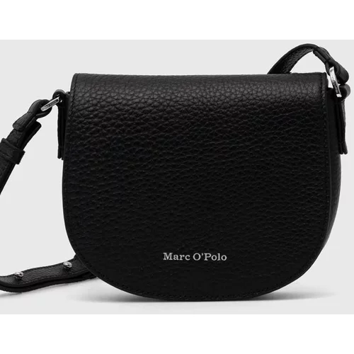 Marc O'Polo Usnjena torbica črna barva, 40219650702109