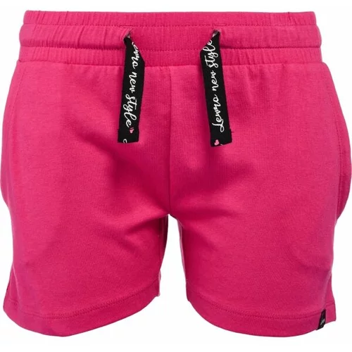 Lewro NARO Chlapecké úpletové šortky, ružičasta, veličina