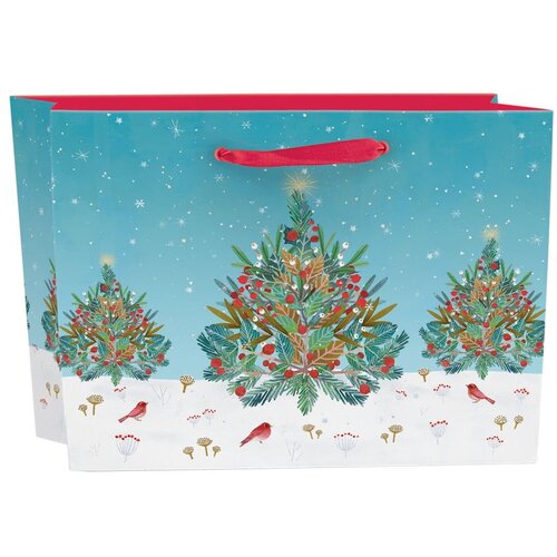 Roger la Borde Poklon vrećica s božićnim motivom 35x14,5 cm Beneath the Tree &amp;ndash; Slike