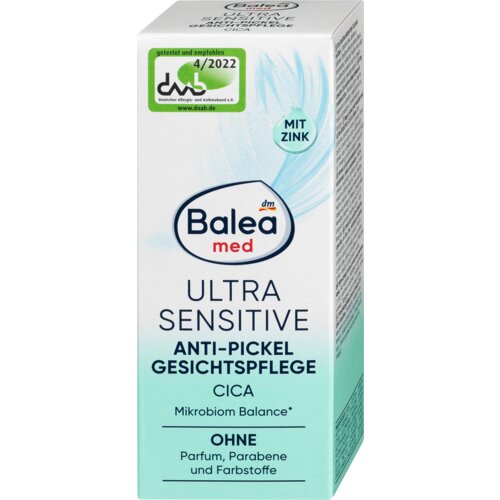 Balea MED Ultra Sensitive cica krema za lice protiv bubuljica 50 ml Cene