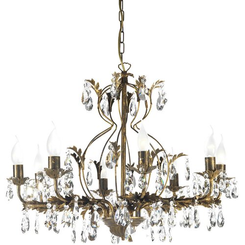 Lesnina XXXL ONLI - Luster na lancu TERESA 8xE14/6W/230V u boji bronze Cene