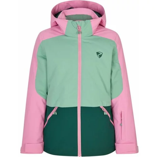Ziener AMELY Skijaška jakna za djevojčice, zelena, veličina