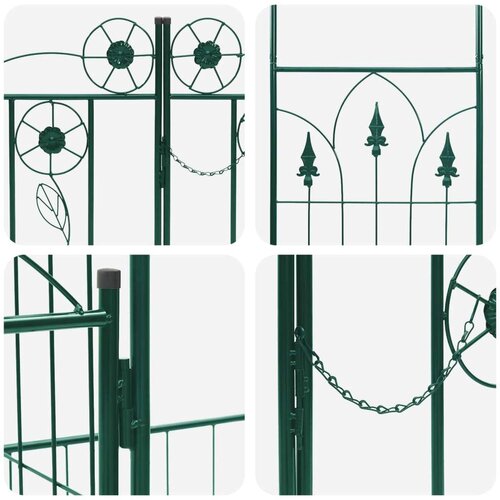  Vrtni Luk Jednobojno Zelena 203 x 50 x 218 cm Slike
