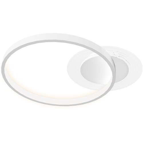 HOMCOM stropna svetilka kovina, akril 50D x 40&Scaron; x 7,4V cm belo, (5000242812) Cene
