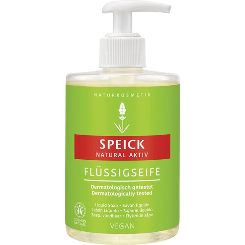 SPEICK Naravno tekoče milo Active v razpr&amp;scaron;ilniku za milo - 300 ml Slike