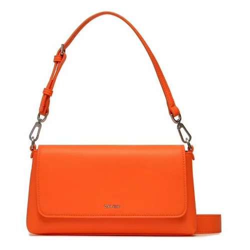 Calvin Klein Ročna torba Ck Must Shoulder Bag K60K611364 Oranžna