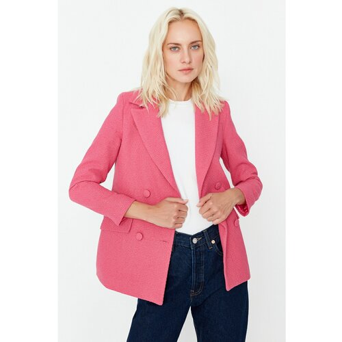 Trendyol Pink Blazer Jacket Slike