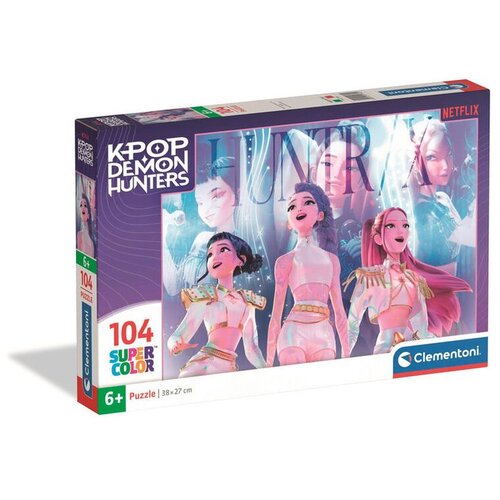 Clementoni K-pop lovci na demone Super Color 104-delna sestavljanka Slike