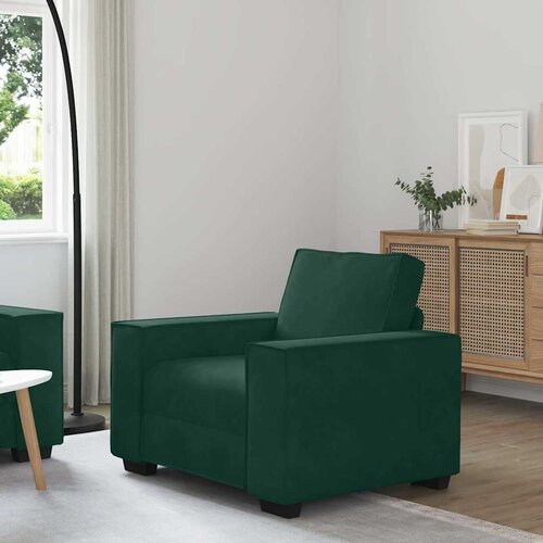 SOFA fotelja tamnozelena 100x78x84 cm bar&amp;scaron;un Slike
