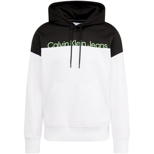 Calvin Klein Jeans MEN'S WHITE ZIPLESS SWEATSHIRT Cijene