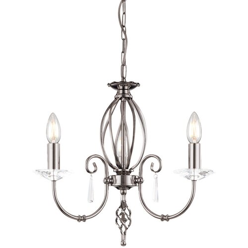 Elstead Lighting Elstead Aegean Lestenec 3, svetli polirani nikelj, E14, (22099785) Slike
