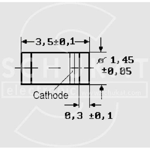 Schukat Electronic gmbh Dioda minimelf 100V 150mA Cene